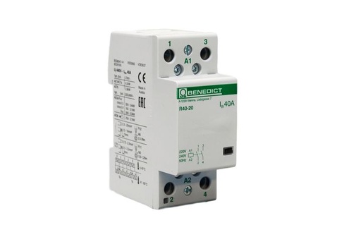 [/R250224] Modularschalter B&J 2Ö.  25A 24V 50Hz
