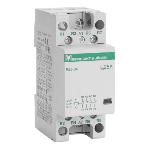 [/R2504230] Modulaire contactor B&J 25A 230VAC 4NG
