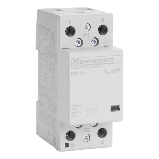 [/R6320230] Modulaire contactor B&J 63A 230VAC 2NO