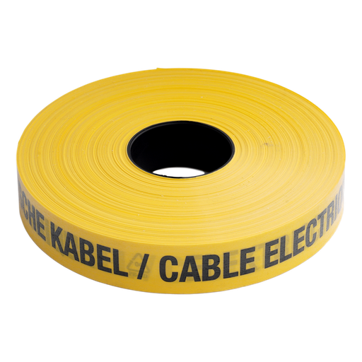 [/RAQ42152037] Ruban avert. 0,15mmx40mmx250m ja/nr ' câble électr.'