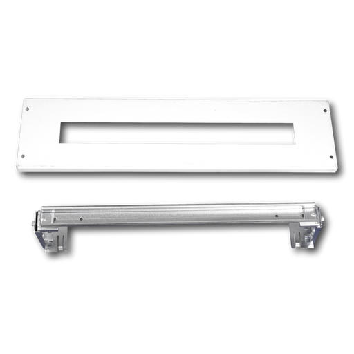 [/S168M150W] DIN-rail kit  168 mod. met metalen afdekpl. 150mm