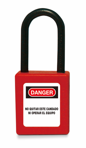 [/SOFC/COM-38-DKRJ] Composiet hangslot rood