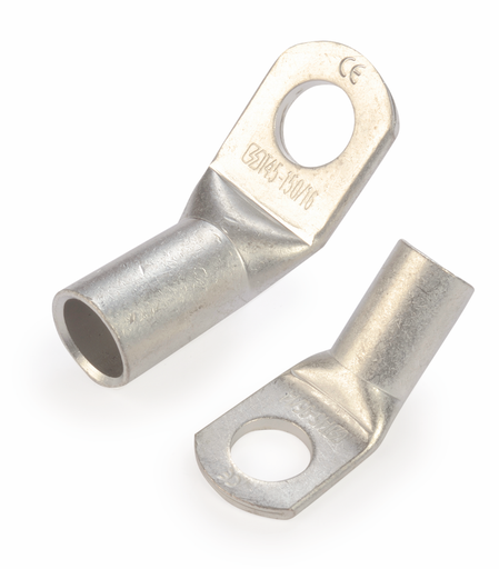[/SOFT45-120/14] Standaard kabelschoen 45°,  120mm², M14