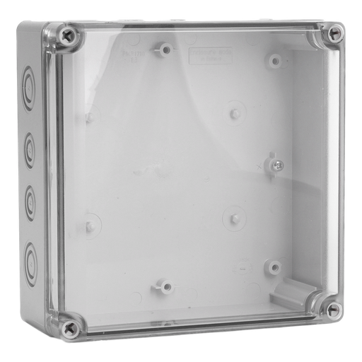 [/SPCM181808T] 175x175x75 doos S pc deks.g IP66 in M12/20+M16/25+M12/20