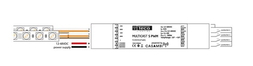 [/TCSMCPWMTWB1] Module TECO MULTICAST S CASAMBI 1 alim. Tunable W. + 2 output