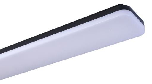 [/THIR029D120CB] Plafon. LED HILO RECTANGLE IP54 29/38W 3000/4000K 120cm Noir