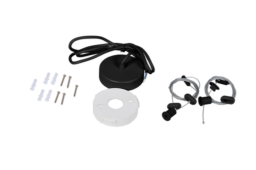 [/THIR120PENDKITB] TECO HILO Pendelbausatz  HILO rechteckig Schwarz L150