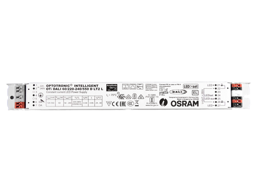 [/TLC009DS4] (AS) Driver DALI OSRAM 500mA TECO KUANA S (4 pcs) sans anti-tract.