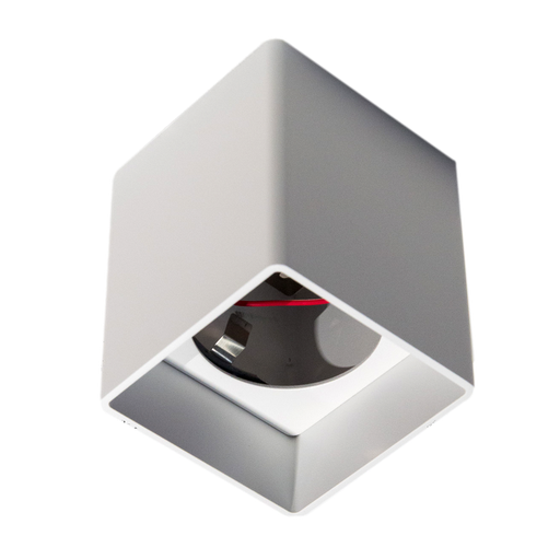 [/TLC009SWBAS1] Base apparente carrée 1x KUANA Blanc + Driver Phase Dim 12W