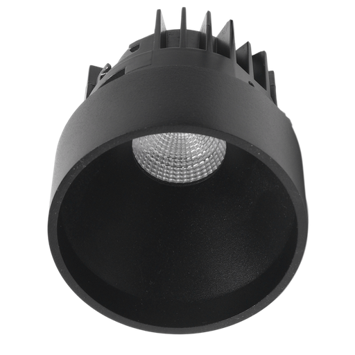 [/TLC009WBHR00] DL Semi-encast LED TECO KUANA S 9W 2700K IP54 Noir Sans dr.