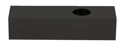 [/TLC110XB0DSS] Rectang base. 175x50x40 for LED Teco NAULA Black 1x10W Dim