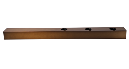 [/TLC330XE0DSS] Base Rectang. 560x50x40 pour LED TECO NAULA Bronze 3x10W Dim