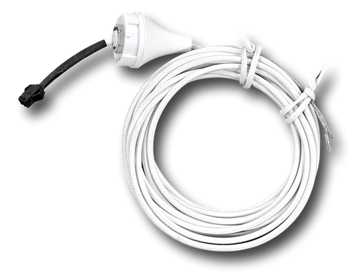 [/TLC400XWEXT0] Câble d'ext. jusque 4m pour suspens. LED Teco NAULA (blanc)