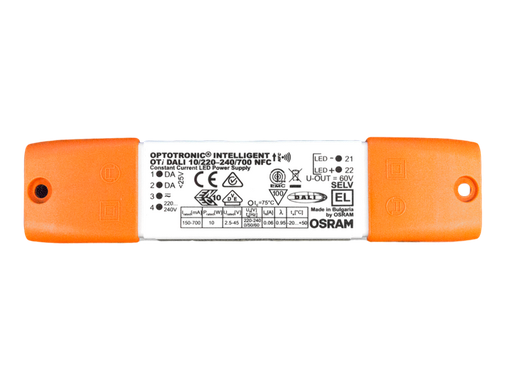 [/TLK402DS1-4] Treiber OSRAM DALI 10W 700mA TECO KHEO 40 (1St.) +Zugentlast.