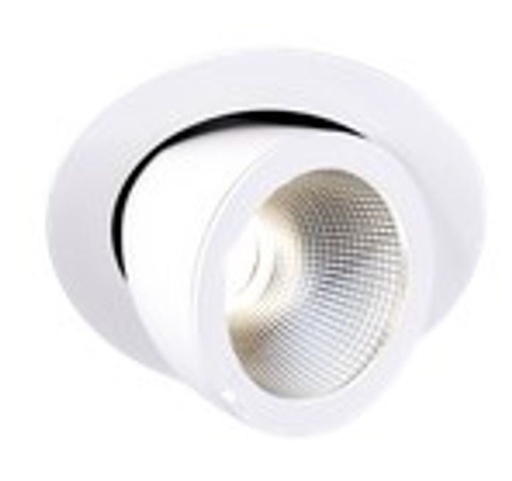 [/TLK520W03600] TECO LED Uittr. DL SATURNO 5'' 20W 36° 3000K Ra90 + fixed driver
