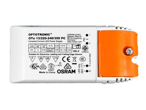 [/TLK586PHD] (AS) Driver 13W OSRAM Phase dim 350mA pour LED TECO KHEO 58