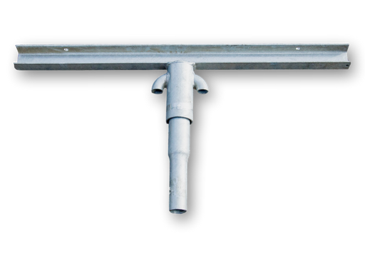 [/TLUR76TR1000] Traverse acier galvanisé 1000 mm pour 2 projecteurs mât Ø76