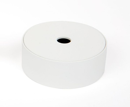 [/TLY6040R000W] Round rosette 60x40 for LED Susp. Prof. TECO KAMELEON White