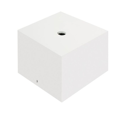 [/TLY6040S000W] Square rosette 60x60x40 for LED Susp. Prof. TECO KAMELEON Wh