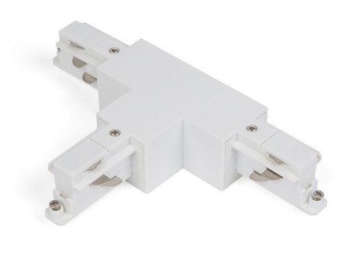 [/TLZ000W002TL] T-Connector links-rechts Wit voor Teco 3P-Track