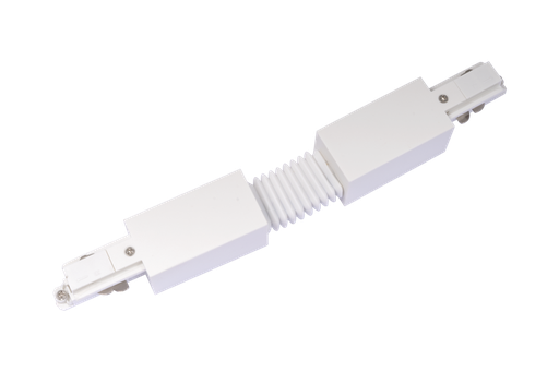 [/TLZ000WADJ90] Regelbare connector tot 90° Wit voor Teco 3P-Track