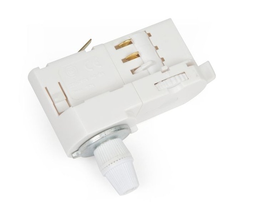 [/TLZ000WADP00] TECO 3-Phasen-Schiene Adapter für externe Lichtquelle Weiß