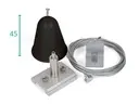 [/TLZ300BSUS00] Pendelkit 1X300cm Zwart voor Teco 3P-Track