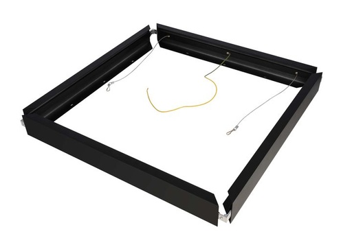 [/TYAB0006060B] Zwart opbouwkaders  voor Led panel 60x60
