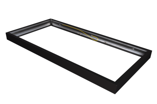 [/TYAB0060120B] Cadre apparent  Noir pour dalle Led 60x120