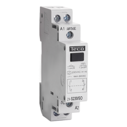 [/Z9S230SO] Impulse relay Teco 230VAC 16A 1NO+1NF