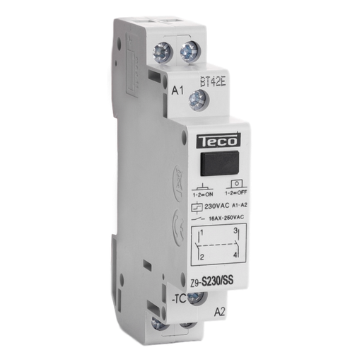 [/Z9S230SS] Impulse relay Teco 230VAC 16A 2NO