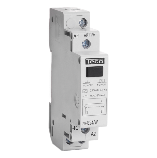 [/Z9S24W] Impulse relay Teco 24VAC 16A 1INV