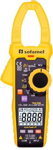 [/SOFCTL-1000] Digital multimeter with current clamp True RMS