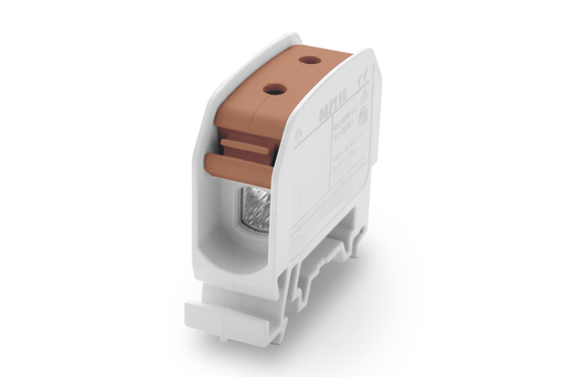 [/087110-3-3] Terminal block RKA 1p 16mm² Cu+Al brown