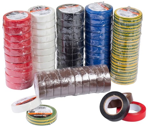[/NI18BI] Zelfdovende Isolerende Tape Teco 25mm x 0.15mm x 25m WIT