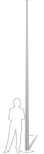 [/TMATANTARES8MG] Mât ANTARES 8M T60 Galvanisé