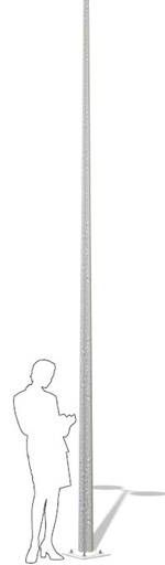 [/TMATAURIGA6MRAL] Mât AURIGA 6M T60 RAL STANDARD