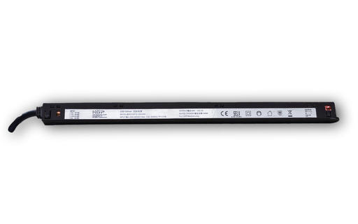 [/ALIM100INTRACK48B] Voeding 100W 48V voor plafondrail + cable 25cm Zwart