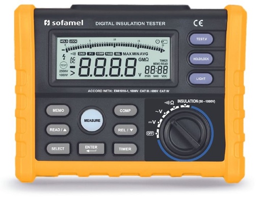[/SOFCIT-10] Digital insulation tester