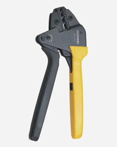 [/SOFSF-35W] Crimpwerkzeug für Aderendhülsen isolierte und unisolierte 10-35mm²