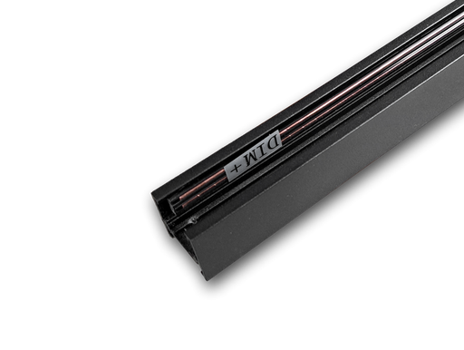 [/ATRACK48293000B] Opbouwrail 48v L3000mm Zwart H 29