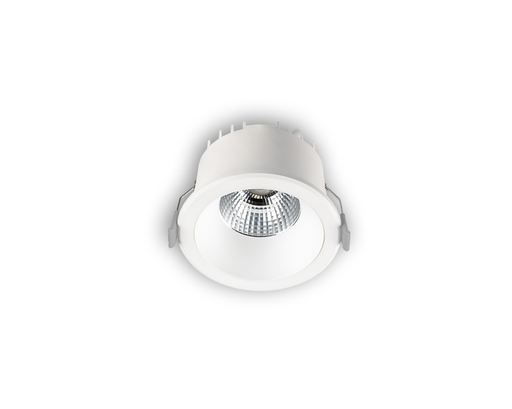 [/TEXO910CCT0WR] LED EXO Downlight 6-9W D106mm 3K-4K IP54 Wit + Matte Reflector (geïntegreerde driver)