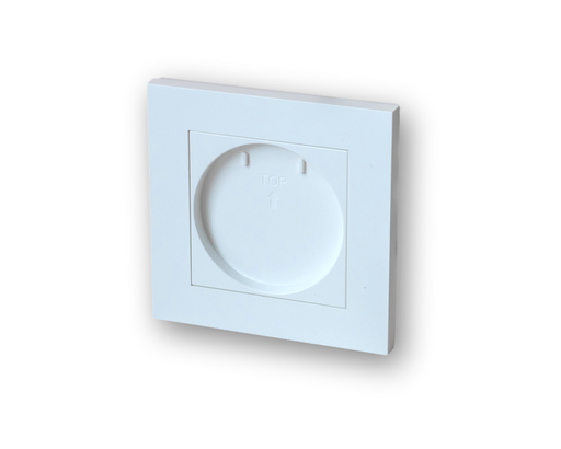 [/BUTTONSRBASEWALL] Weiße Kunststoff-Wandhalterung für den SR5P-Knopf (magnetisch)