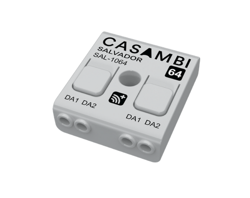[/SAL-1064] Bedrade DALI-controller met 64 adressen naar CASAMBI netwerk (DALI-voeding vereist)