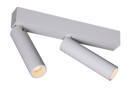 [/TIBSC227W] TIBET-2 adjustable ceiling spotlight on base 2x7W 2700K 38° (driver phase dim) white