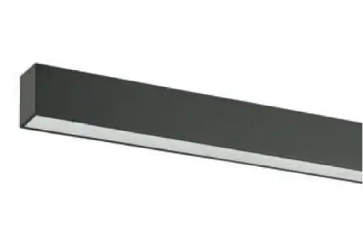[/TDL1200CCT110GDA] DL-System 1200cm 40/50/60W  DALI CCT Umbra Grey RAL7022  + Ophangkit