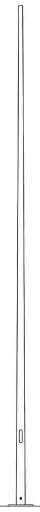 [/TMATLNV4M-R7016] Mast LNV 4M T60 RAL7016 Anthracite